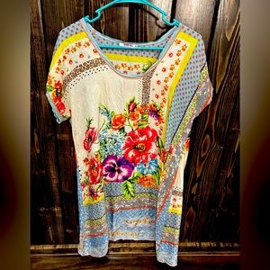 Johnny Was Mini Dress